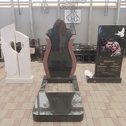 Памятник комбинированный "Лилия"